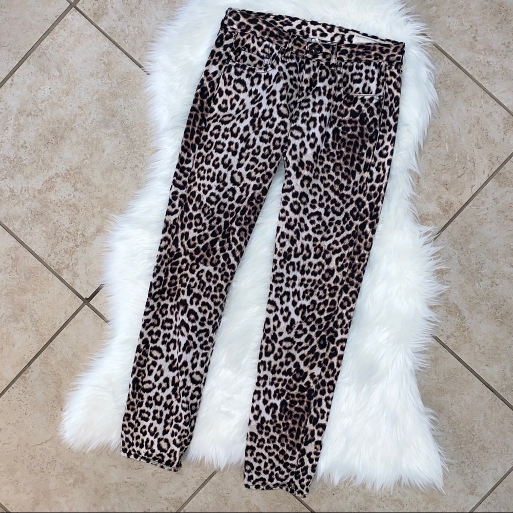 Rag & Bone | Snow Leopard Boyfriend Jeans - Picture 3 of 11